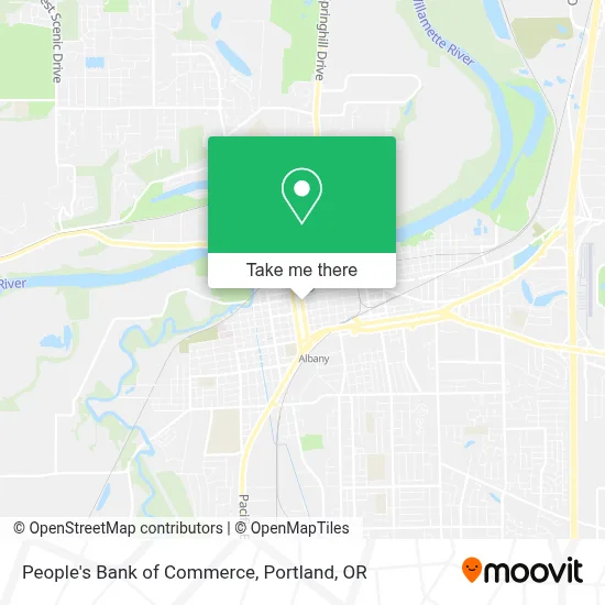 People's Bank of Commerce map