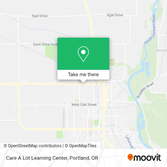 Care A Lot Learning Center map