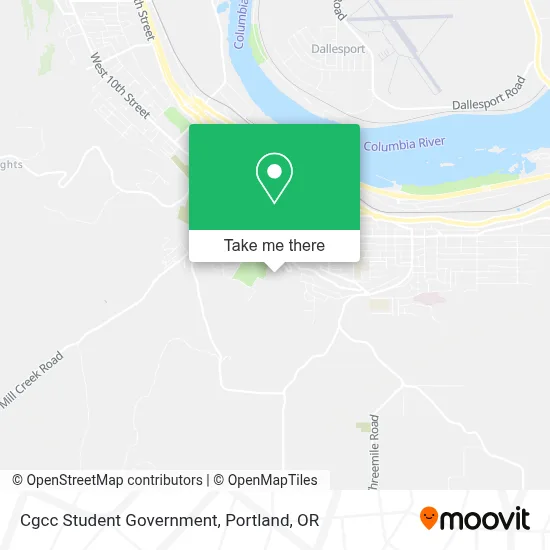 Cgcc Student Government map