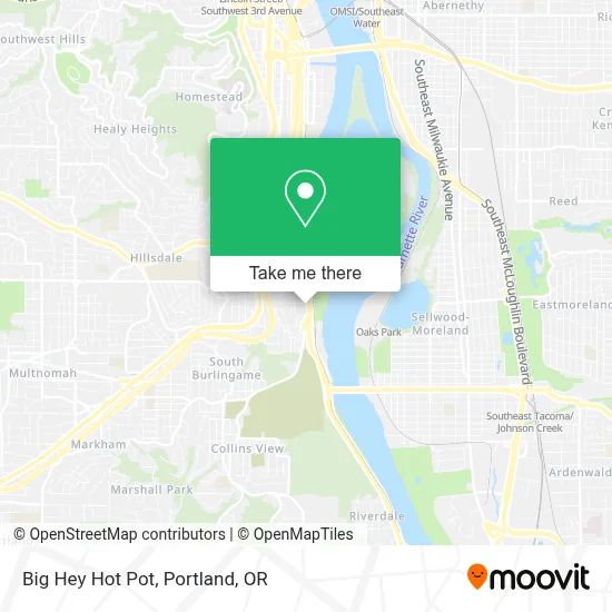 Big Hey Hot Pot map