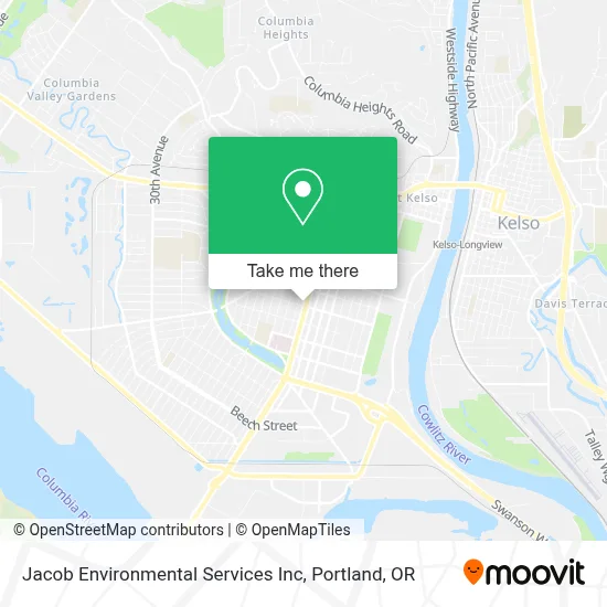 Jacob Environmental Services Inc map