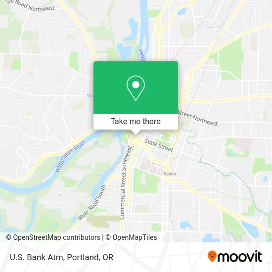 U.S. Bank Atm map
