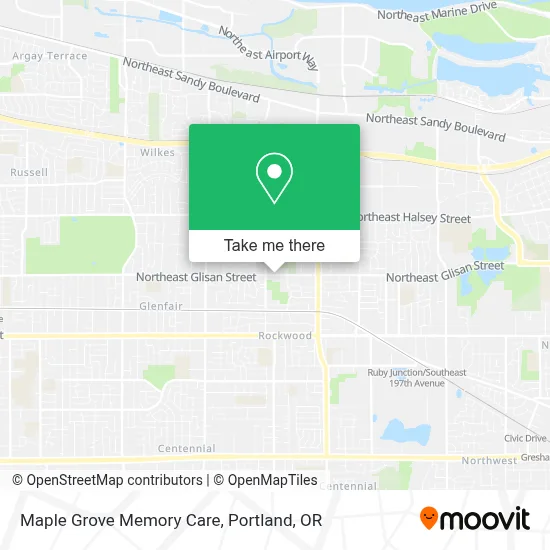Maple Grove Memory Care map