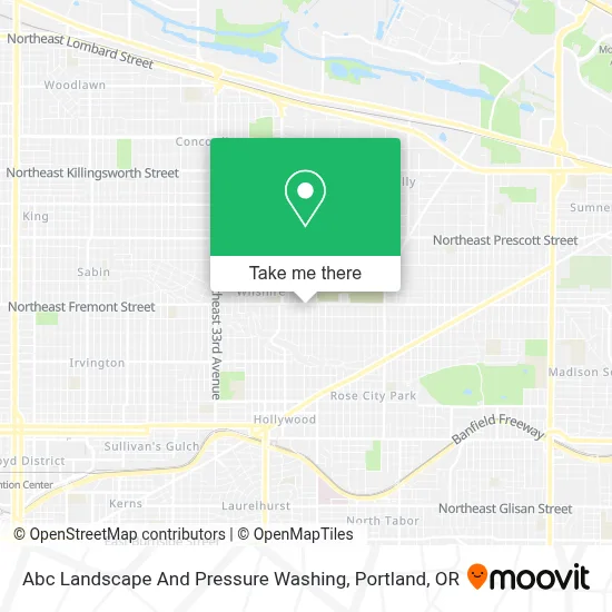 Abc Landscape And Pressure Washing map