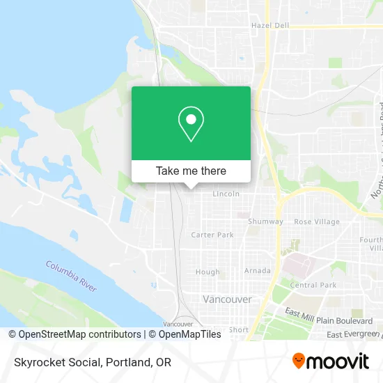 Skyrocket Social map