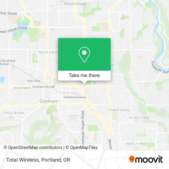 Total Wireless map