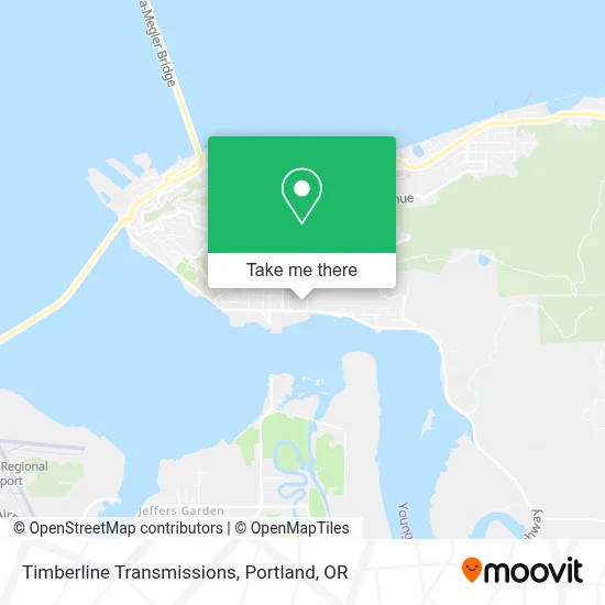 Timberline Transmissions map