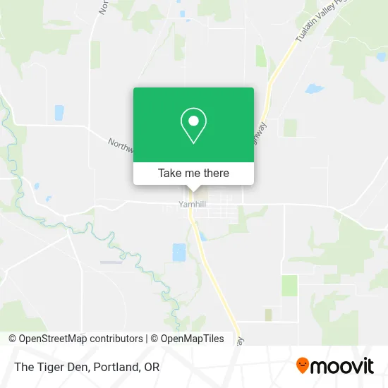 The Tiger Den map