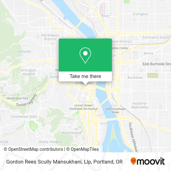 Gordon Rees Scully Mansukhani, Llp map