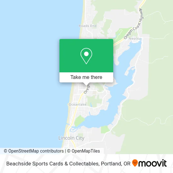 Beachside Sports Cards & Collectables map