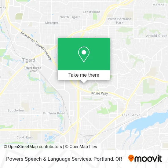 Powers Speech & Language Services map