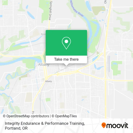 Integrity Endurance & Performance Training map