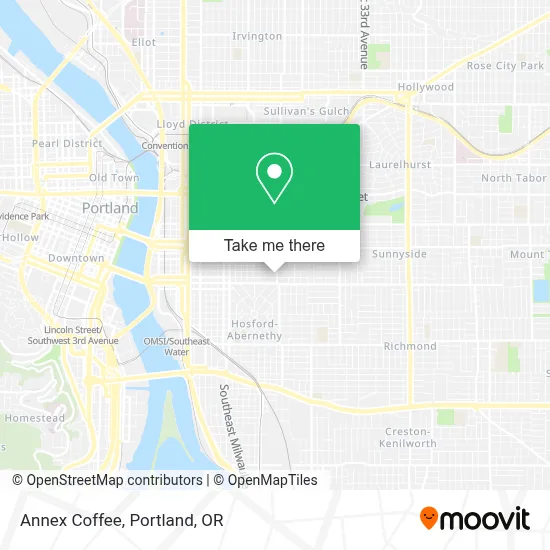 Annex Coffee map
