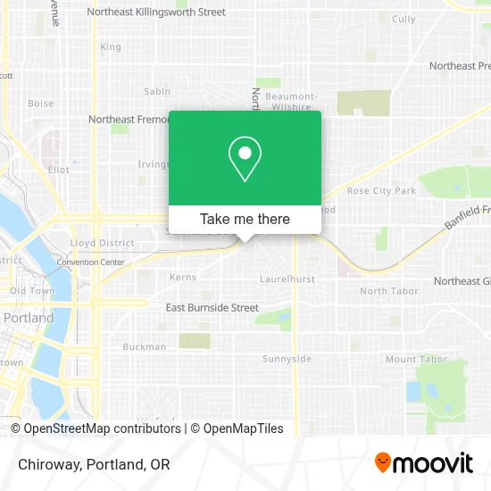 Chiroway map