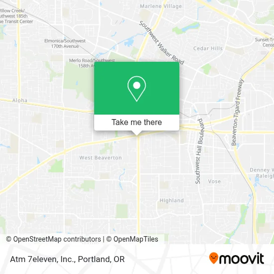 Atm 7eleven, Inc. map