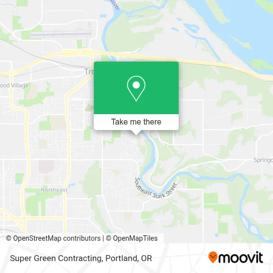 Super Green Contracting map