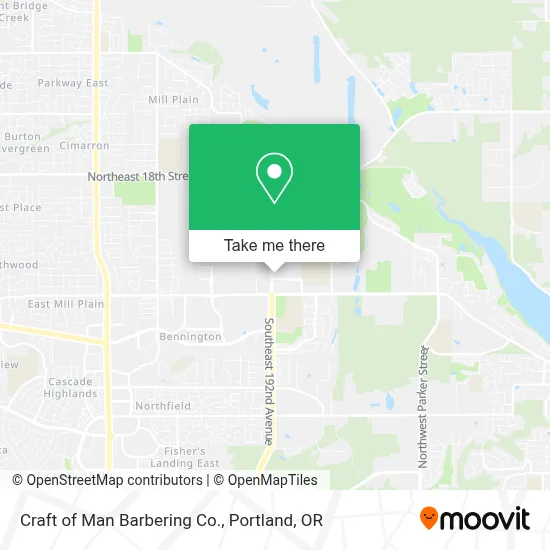 Craft of Man Barbering Co. map