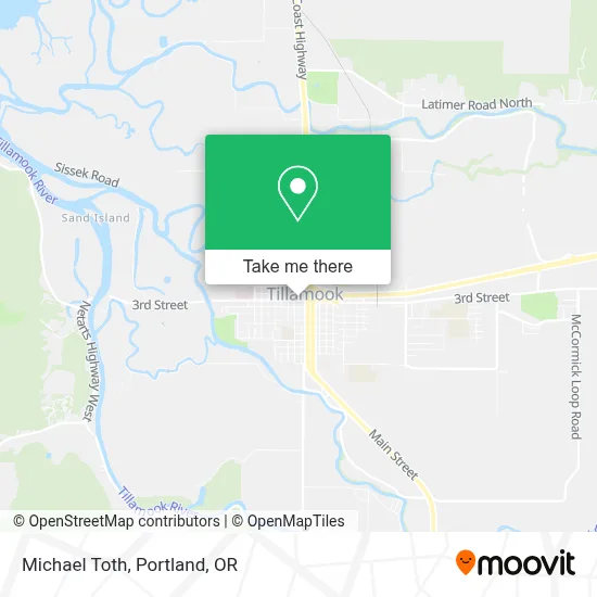 Michael Toth map
