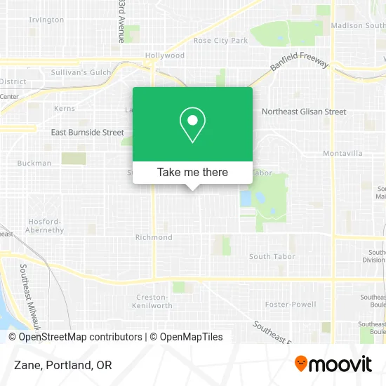 Zane map