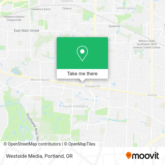 Westside Media map
