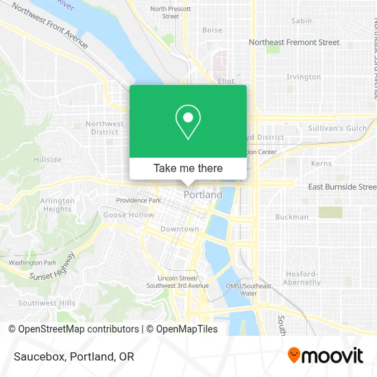 Saucebox map