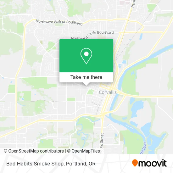 Bad Habits Smoke Shop map