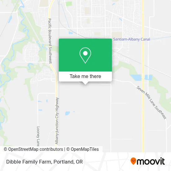 Dibble Family Farm map