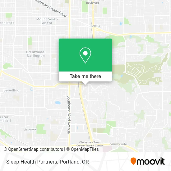 Sleep Health Partners map