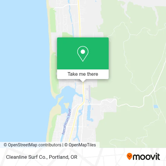 Cleanline Surf Co. map