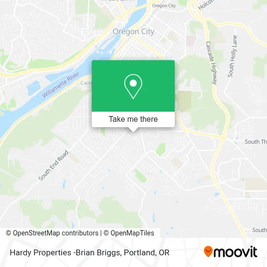 Hardy Properties -Brian Briggs map
