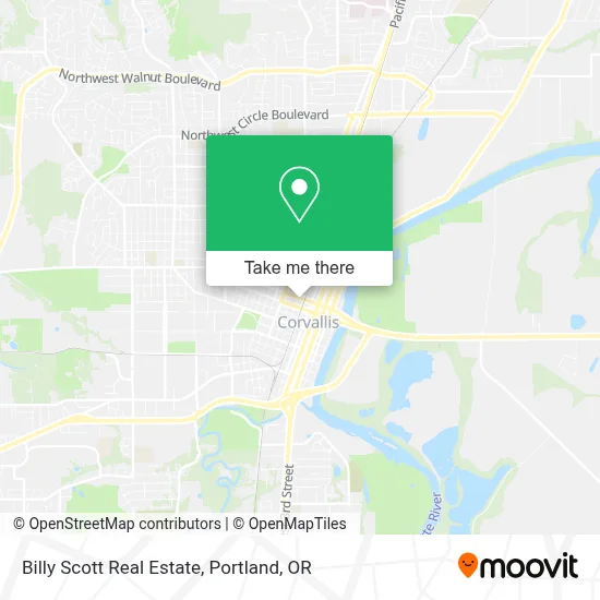 Billy Scott Real Estate map
