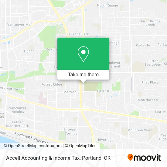 Accell Accounting & Income Tax map