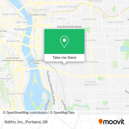 Rdtfm, Inc. map