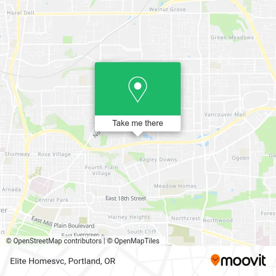 Elite Homesvc map