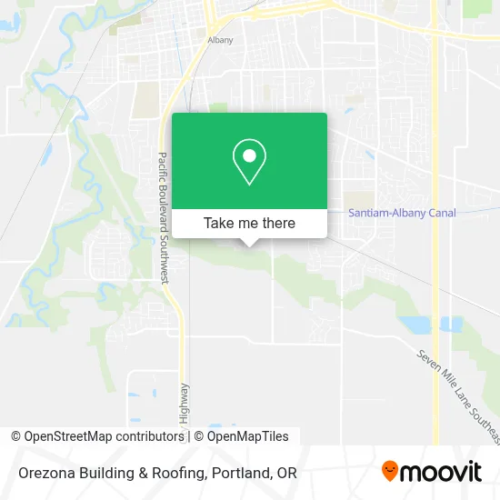 Orezona Building & Roofing map