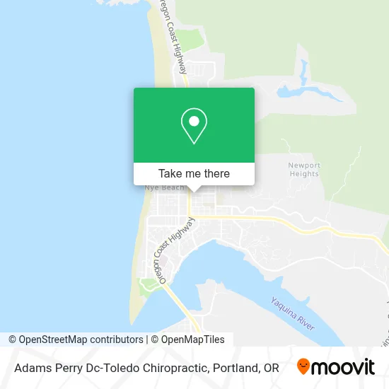 Adams Perry Dc-Toledo Chiropractic map