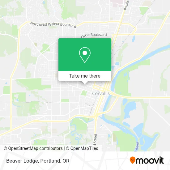 Beaver Lodge map