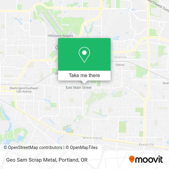 Geo Sam Scrap Metal map