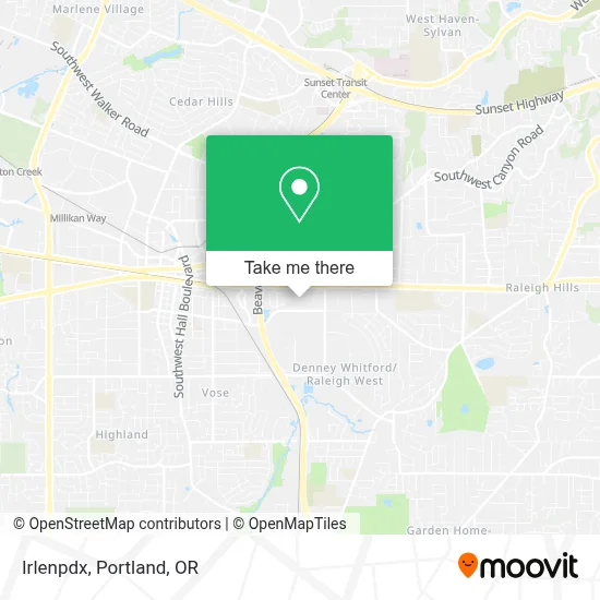 Irlenpdx map