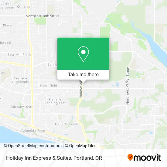 Holiday Inn Express & Suites map