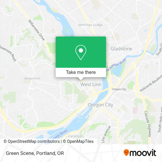 Green Scene map