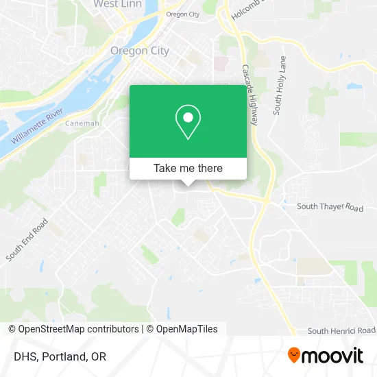 DHS map