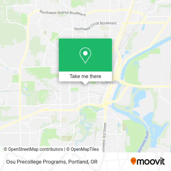Osu Precollege Programs map