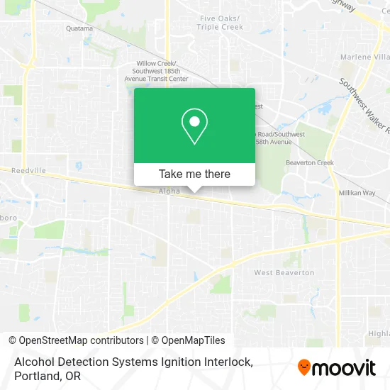 Alcohol Detection Systems Ignition Interlock map