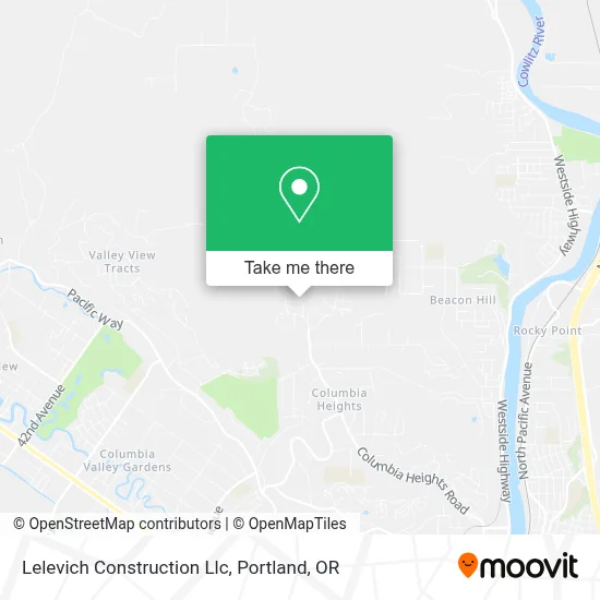 Lelevich Construction Llc map