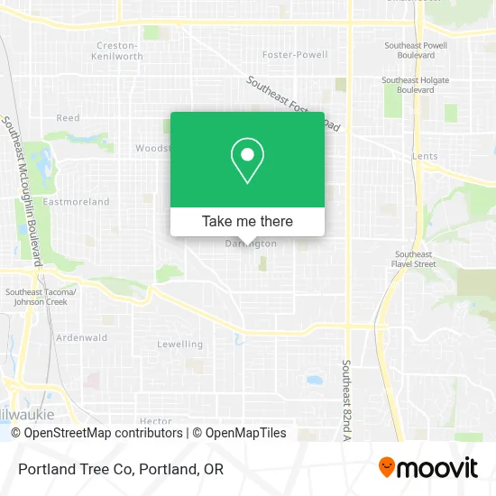 Portland Tree Co map
