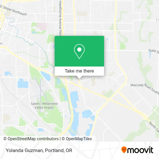 Yolanda Guzman map