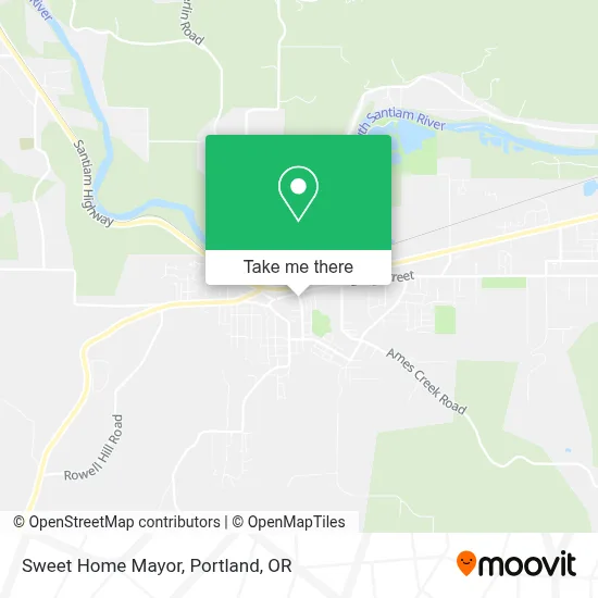 Sweet Home Mayor map