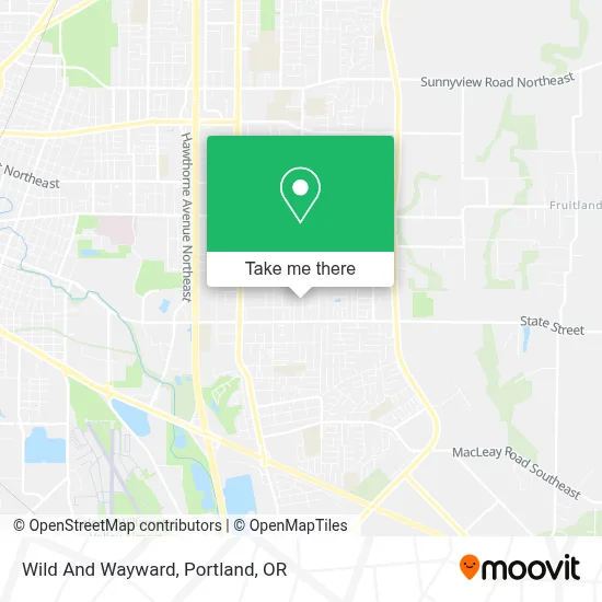 Wild And Wayward map