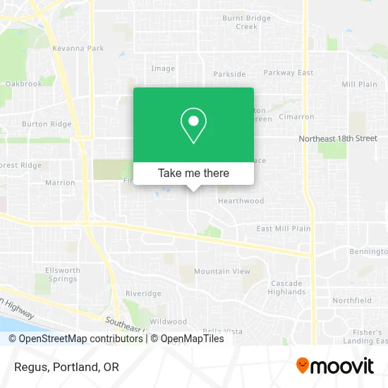 Regus map